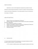 Implementar un sistema web del departamento de planeación que además de mostrar información