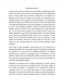 Calentamiento global. Considero que muchos de nosotros hemos oído hablar del calentamiento global