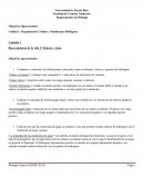 Organización Celular y Membranas Biológicas