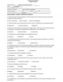 EXAMEN DE BIOLOGIA I