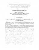 SE MUESTRA DE FONDO UNA PANORAMICA DE LA PLAZA DE BOLIVAR Y SUS ALRREDEDORES.