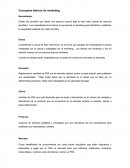 CONCEPTOS BASICOS DE MARKETING, ESTRATEGICO Y OPERACIONAL