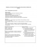 Primera actividad de articulación entre kinder y primer año basico. Comprendamos lo que leemos