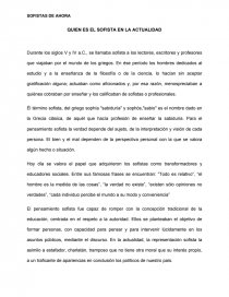 Sofistas de ahora.. Página 1