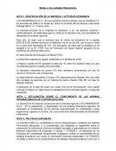 Nota a los estados financieros.