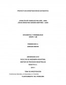 Proyecto de investigacion de estadistica