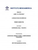 Análisis del libro Proceso
