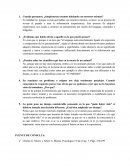 Preguntas sobre el pensamiento.