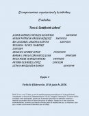 El comportamiento organizacional y los individuos.