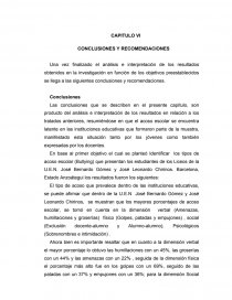 CAPITULO VI CONCLUSIONES Y RECOMENDACIONES. Página 1