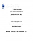 Taller de lectura y redacción “Textos Funcionales”