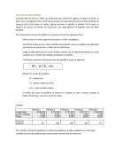 Punto de equilibrio.