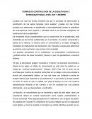 FORMAS DE CONSTRUCCIÓN DE LA SUBJETIVIDAD E INTERSUBJETIVIDAD, AYER, HOY Y SIEMPRE