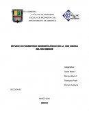 ESTUDIO DE PARÁMETROS GEOMORFOLÓGICOS DE LA SUB CUENCA DEL RÍO EREIGUE