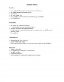 Analisis FODA. PROYECTO DE VIDA