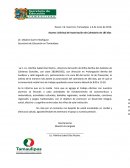 Solicitud de Autorización de Calendario de 185 días