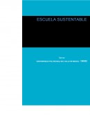 Escuela Sustentable. La sustentabilidad ambiental