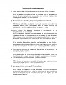 Cuestionario de prueba diagnostica