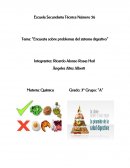 Encuesta sobre problemas del sistema digestivo