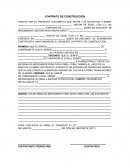 CONTRATO DE CONSTRUCCION