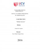 CASO PRÁCTICO “Bebidas Gaseosas”