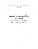 ¿Cómo influyen los distintos géneros musicales en el desarrollo de la personalidad?