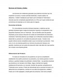 Barreras y Dimensiones