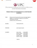 Influencia de la frecuencia [b]del consumo de drogas legales e ilegales en el rendimiento académico en los jóvenes universitarios de la UPC