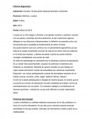 ULTIMO INFORME PEDAGOGICO