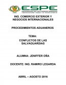 CONFLICTOS DE LAS SALVAGUARDIAS