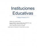 Instituciones Educativas.