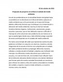 Propuesta de proyecto con énfasis al cuidado del medio ambiente.