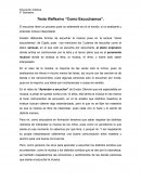 Texto Reflexivo “Como Escuchamos”.