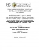 Implicancias del sistema de detracciones del IGV en el cumplimiento de las obligaciones comerciales de la empresa comercializadora de madera B & M S.A.C