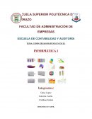 COMO CREAR GRÁFICOS EN EXCEL