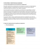 Plan de Mejora - Gestión Humana por competencias