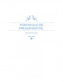 PORTAFOLIO DE PRESUPUESTOS.