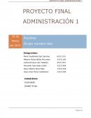PROYECTO FINAL ADMINISTRACIÓN 1