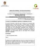 Herramientas para la Reflexión sobre la Práctica