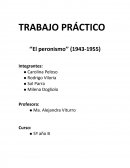 TRABAJO PRÁCTICO ‘’El peronismo’’ (1943-1955)