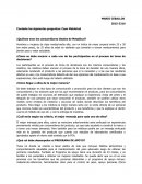 Conteste las siguientes preguntas: Caso Metabical