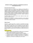 SISTEMA DE CONTROL Y VENTAS DE LA CAFETERÍA EN EL INSTITUTO TECNOLÓGICO DE TUXTLA.