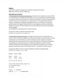 Determinación de entapias de reaccion