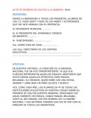 Acto de Promesa de Lealtad a la Bandera. 2016