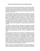 Ensayo de las características del mercado y las tendencias actuales.