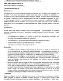 La Influencia del Cristianismo en la Cultura Actual