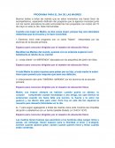 PROGRAMA PARA EL DIA DE LAS MADRES. Buenos tardes a todas las mamás que en estos momentos nos hacen favor de acompañarnos