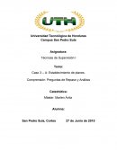 Caso 3 – A: Establecimiento de planes.