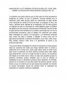 ANALISIS DE LA LEY GENERAL DE EDUCACIÓN LEY 115 DE 1994, SOBRE LA EDUCACIÓN PARA GRUPOS ETNICOS ART. 55