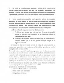 ¿Existe un método universal, único e infalible para hacer ciencia?. Página 2